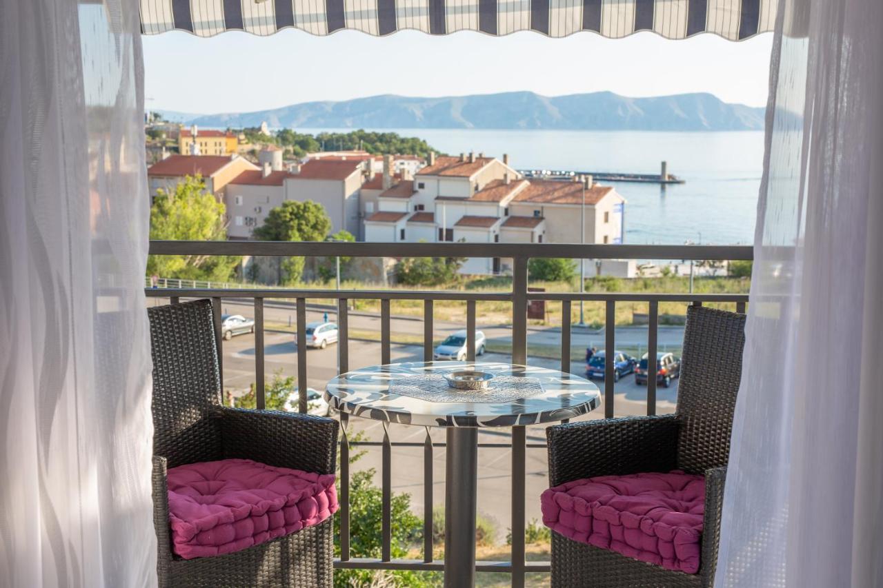 Beautyful Sea View 6 Luxury Studio Danijela Senj  Eksteriør bilde