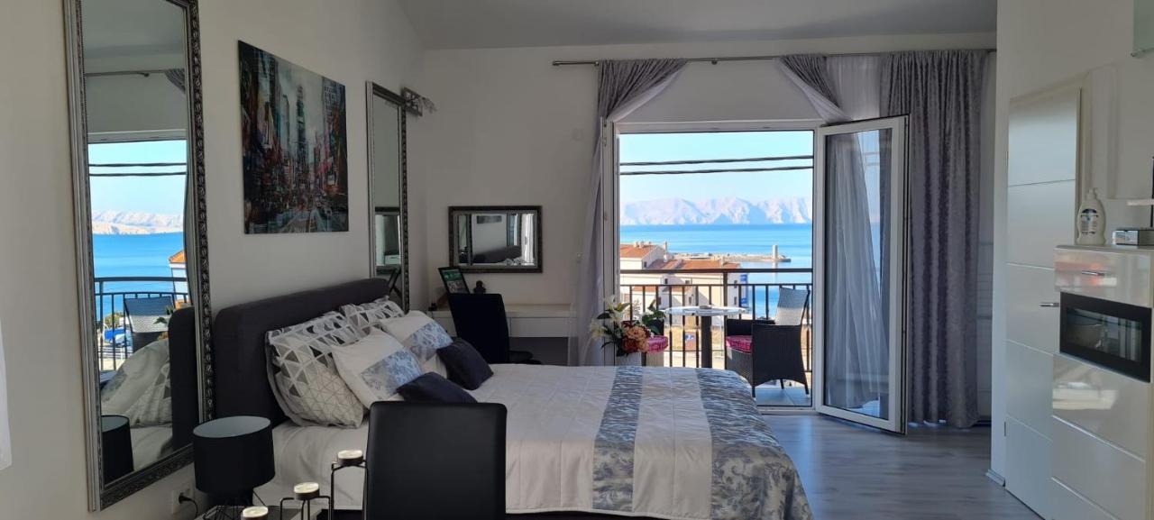 Beautyful Sea View 6 Luxury Studio Danijela Senj  Eksteriør bilde